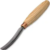 BeaverCraft Tools BeaverCraft K6L/15 Compact Long Bent Gouge