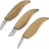 BeaverCraft S12 Starter Wood Carving Knives Set, wood cutting set