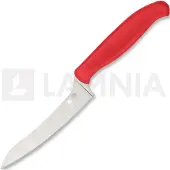 Spyderco Z-Cut Pointed kökskniv, röd