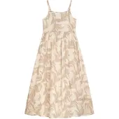 DANAMADE Klänning 'Dida' beige / mörkbeige