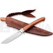 Lionsteel Ago - Natural Сanvas micarta kniv