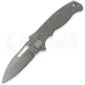 Demko Knives AD20.5 3V Slicer Shark fällkniv, Smooth Titanium