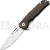 Lionsteel Q4ttro, Satin MagnaCut, Green Burlap Micarta, pocket knife, Michele Pensato design