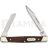 Buck Deuce Wood Handles fällkniv