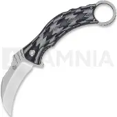 QSP Knife Eagle Karambit fällkniv, grå