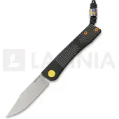 Tactile Knife Bexar - Stonewash - Titanium fällkniv, Groove + Cerakote