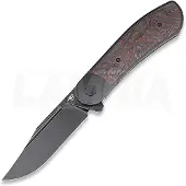 Bestech Vestige - Blackwash - Red Marble CF fällkniv