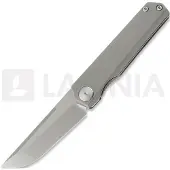 Maxace Baby Racoon Dog fällkniv, Smooth Titanium