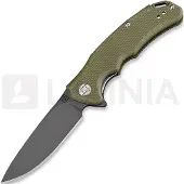 Artisan Cutlery Tradition Linerlock D2 Green fällkniv