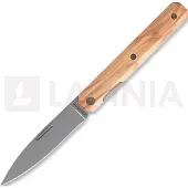 Akinod 18H07 Paring Linerlock fällkniv, olive wood