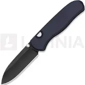 Kizer Cutlery Drop Bear Zero M390 fällkniv, Dark Blue Aluminum, DLC