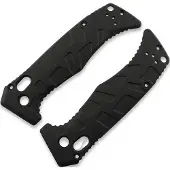 Lex Custom International Benchmade Mini Adamas - Turtle Armor Black handle scales