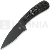 Bastinelli SIN Black Tsuka Wrap Bronze Menuki kniv
