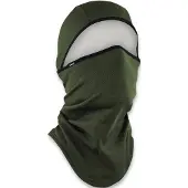 Zan Headgear Convertible Balaclava Green