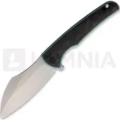 VDK Knives Vice Linerlock fällkniv, green carbon fiber