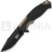 Smith & Wesson M&P Linerlock fällkniv, black/brown