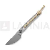 Baltic Blades Angis N690 Scalpel kniv, Sand Paracord