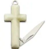 Rough Ryder Cross Knife White Smooth Bone fällkniv