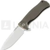 Lionsteel SR-11 Titanium fällkniv, bronze