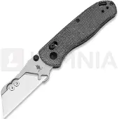 Kizer Cutlery Drop Bear Utility V3619JA3 Black Micarta, pocket knife