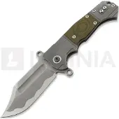 Andre de Villiers Badlands 2 Stonewash fällkniv, Custom