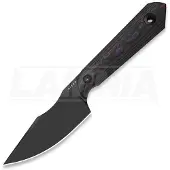 Kizer Cutlery Mini Harpoon S45VN kniv, Fat Carbon, Black DLC
