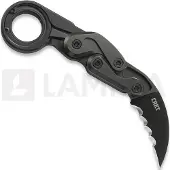 CRKT Provoke Aluminum Black Veff Serrations 4040V