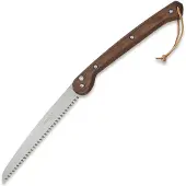 Woxna Ljusnan 250 mm + Alfta leather sheath såg, cognac