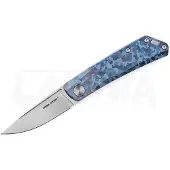 RealSteel Luna TC04 - Blue Camo/Satin fällkniv