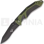 V Nives Fractal Linerlock A/O fällkniv, grön