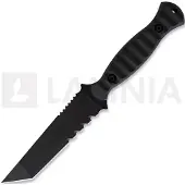 Toor Overlord kniv, Shadow Black G-10, Black Gun-Kote