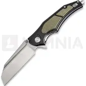 Artisan Cutlery Apache Linerlock D2 fällkniv, black/green