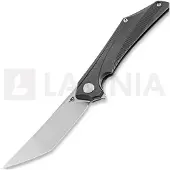 Bestech Kamoza - Stonewash - Titanium fällkniv, grå