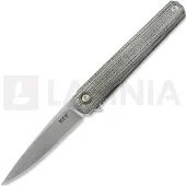 MKM-Maniago Knife Makers Flame L fällkniv, Drop Point, GC Micarta