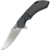 Olamic cutlery Wayfarer 247 Bowie, Dark Blast Titanium, Satin