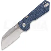 Vosteed Hedgehog - Satin & Brushed - GT-Mascus fällkniv, Black & Blue