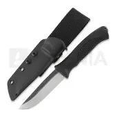 Rokka Korpisoturi kniv, black, kydex sheath