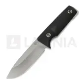 Medford The San 3V Tumbled kniv, Black G-10