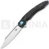 Bestech Fanga - Satin - G10 + CF fällkniv, beige