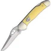 Bear & Son Lockback Yellow Delrin