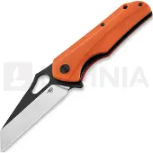 Bestech Operator - Blackwash + Satin - G10 fällkniv, orange