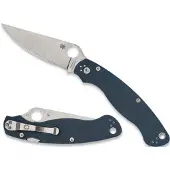 Spyderco Military 2 CPM SPY27 C36GPCBL2 Cobalt Blue G10 pocket knife