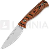 Kizer Cutlery Evenki 2 kniv, Orange/Black G-10, Stonewashed