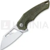 Fox Edge Atrax Micarta fällkniv, olivgrön
