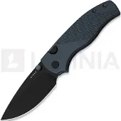 Kizer Cutlery Glaux 14C28N fällkniv, Blue Aluminum, Black Stonewash PVD