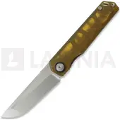 Maxace Baby Racoon-V fällkniv, Amber PEI