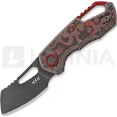 MKM Knives Isonzo Cleaver BW fällkniv, Lava Flow CF