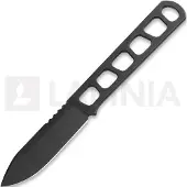 Böker Germany Manufaktur BFF Packlite Allblack 120752, fixed knife, Lucas Burnley design