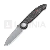CRKT Pursue fällkniv, Dark Matter Red CF