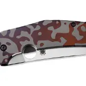 Spyderco SpydieChef CQI fällkniv, spillage